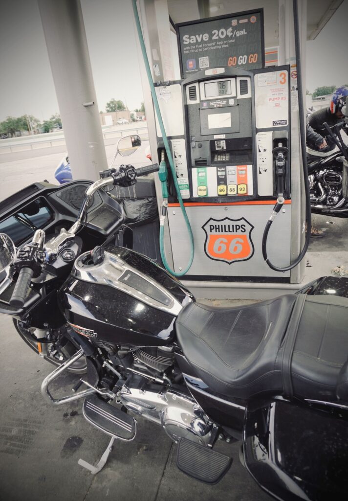 Repostar gasolina en EEUU