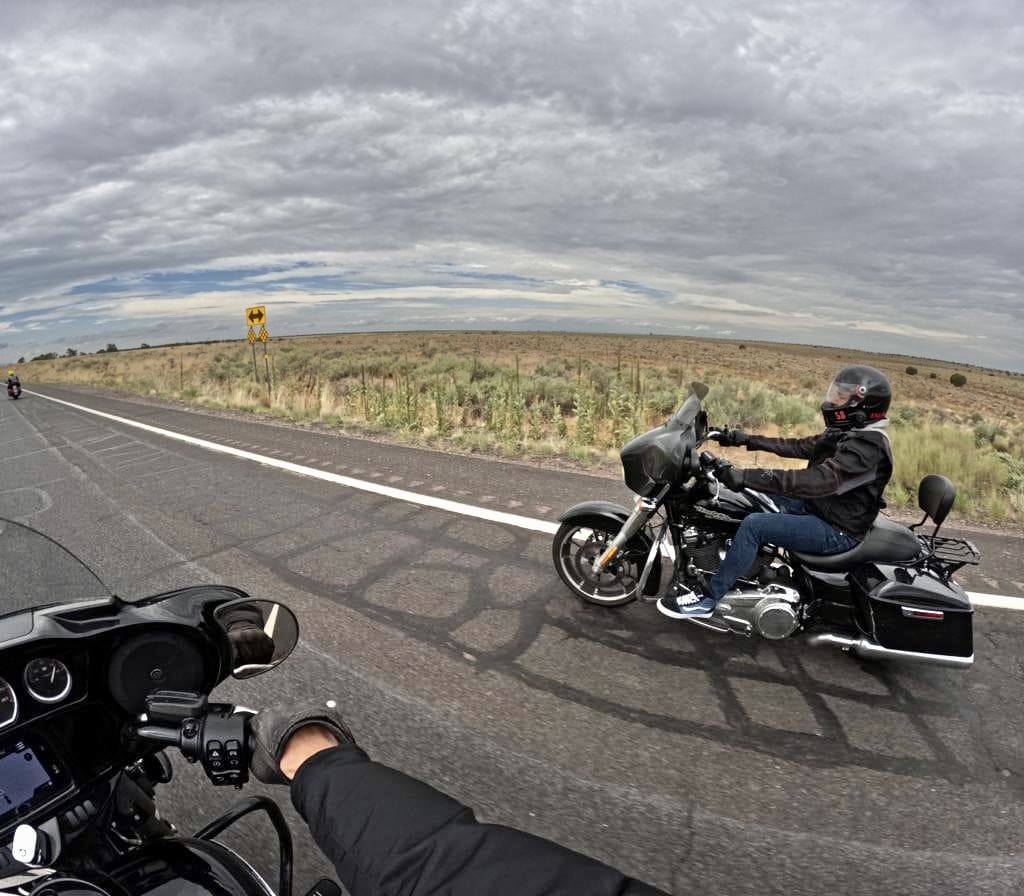 Rodando en Harley al Gran Cañón