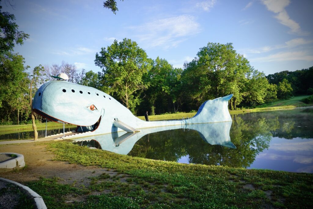 Route 66 en moto, Blue Whale