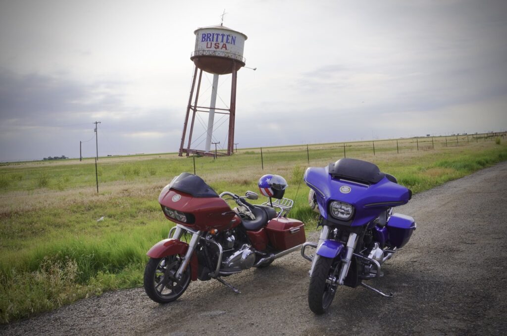 Route 66 en moto, Britten Tower