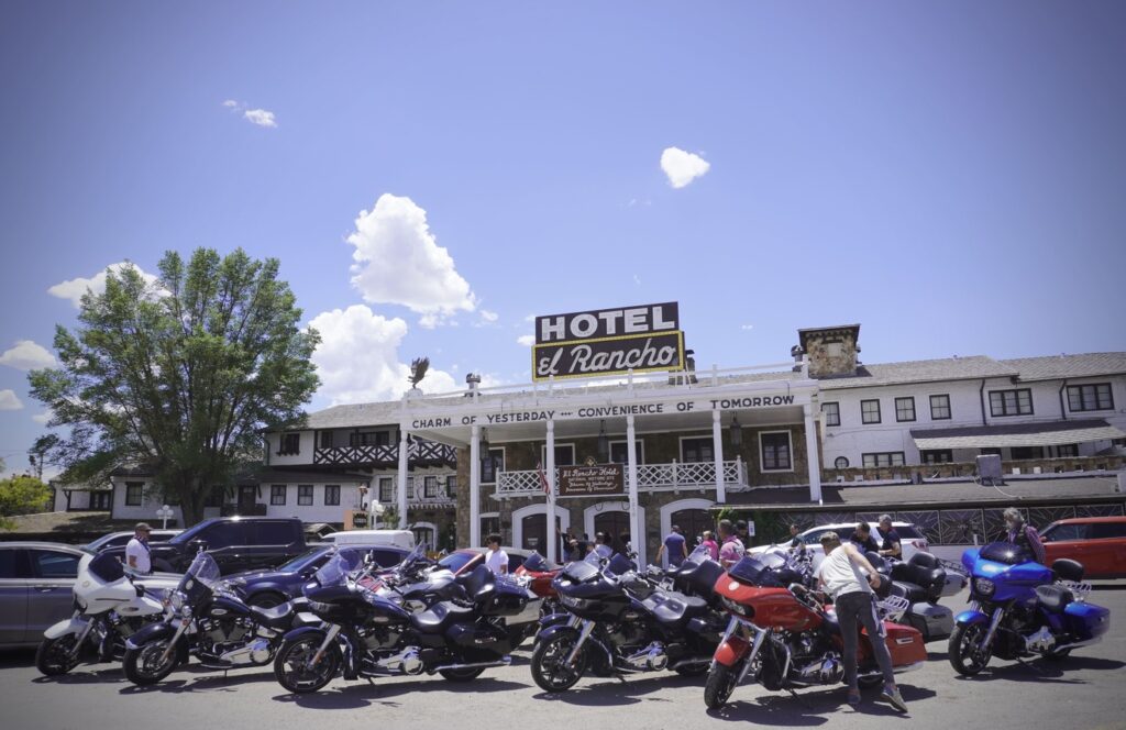 Route 66 en moto, El Rancho Motel, Gallup