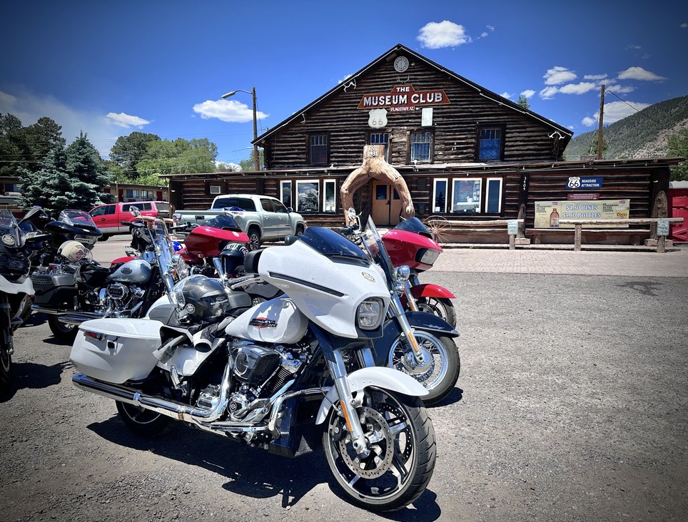 Route 66 en moto. Museum Club