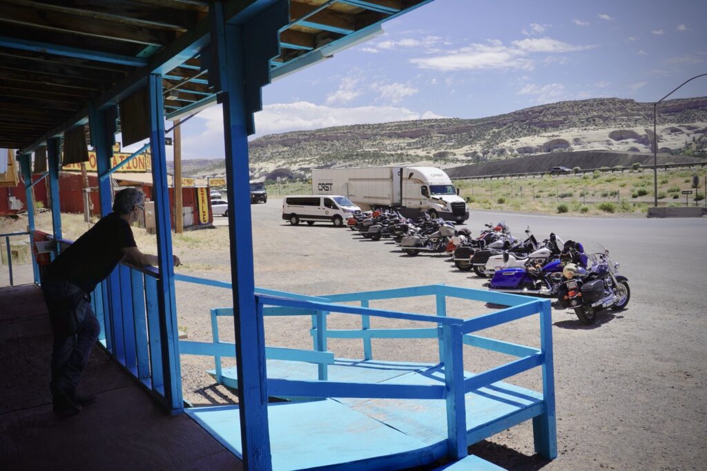 Route 66 en moto, Yellowhorse Trading Post, Arizona