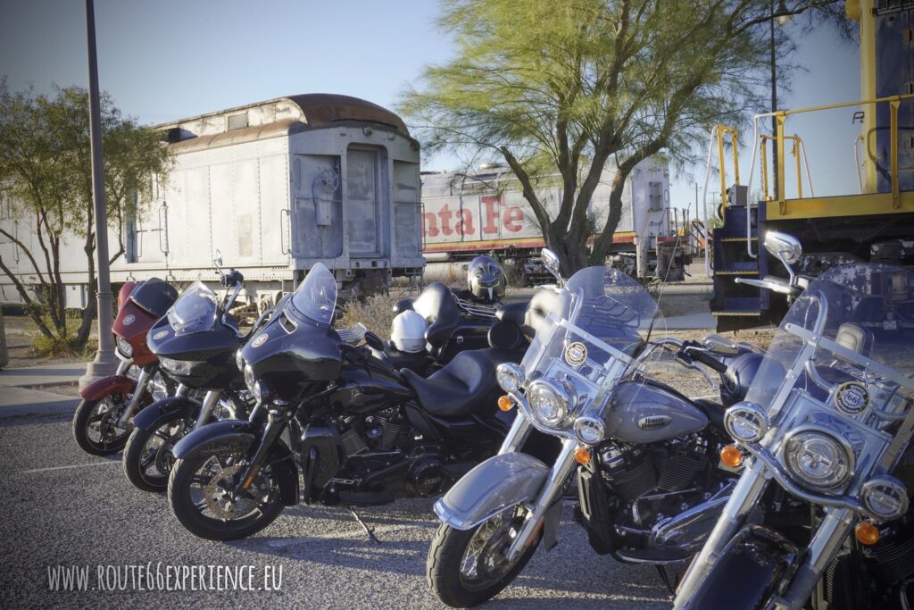 Viaje en moto por EEUU, Estación Barstow