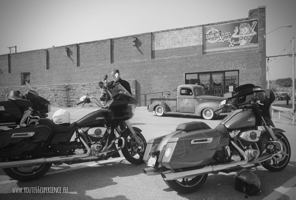 Viaje en moto por EEUU, Gasoline Alley Classics, Inc, Sapulpa, Oklahoma