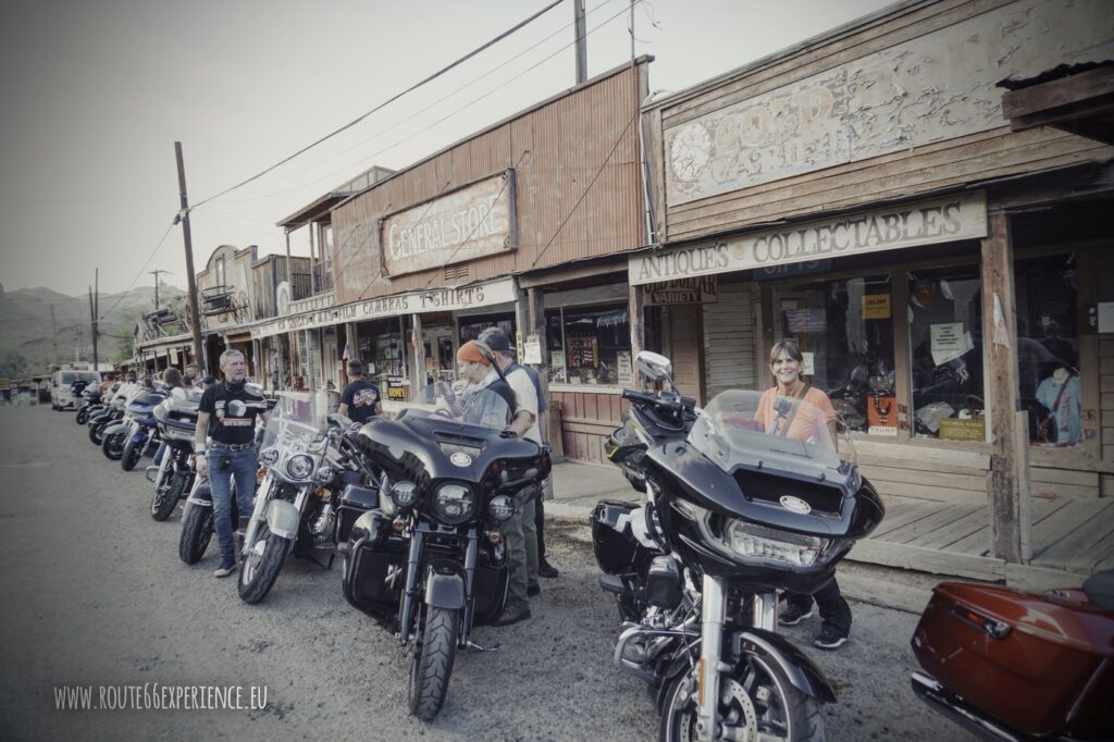 Motos en Oatman