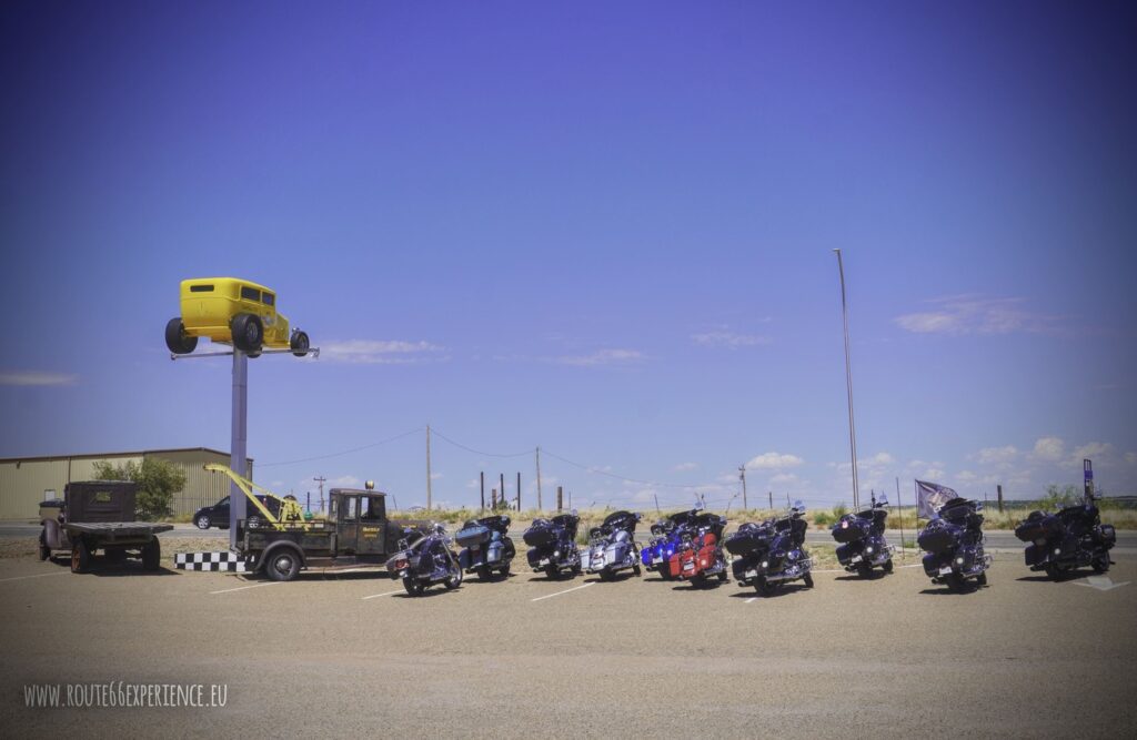 Viaje en moto por EEUU, Route 66 Auto museum, Santa Rosa